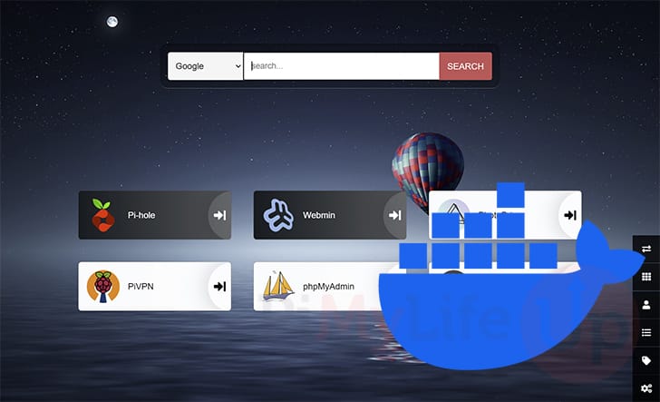 Setting up the Heimdall Dashboard using Docker