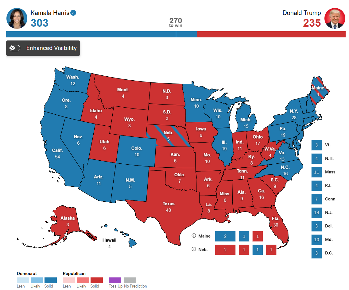 Here is the map.