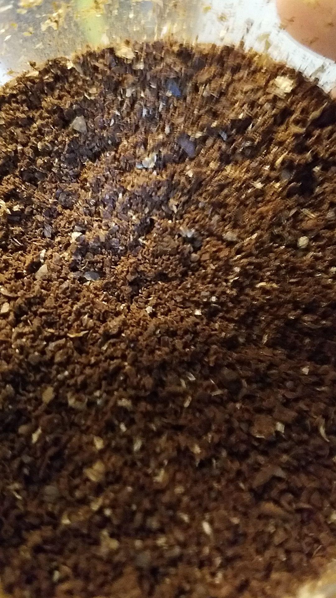 Coarse Ground Coffee Beans